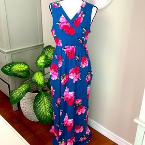 Floral maxi dress